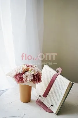 Стаканчик Школьный №11 с розовым диантусом — фото 5